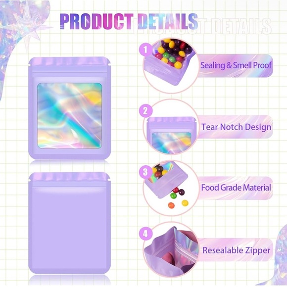 15 Resealable Zip bags - Picture 3 of 3